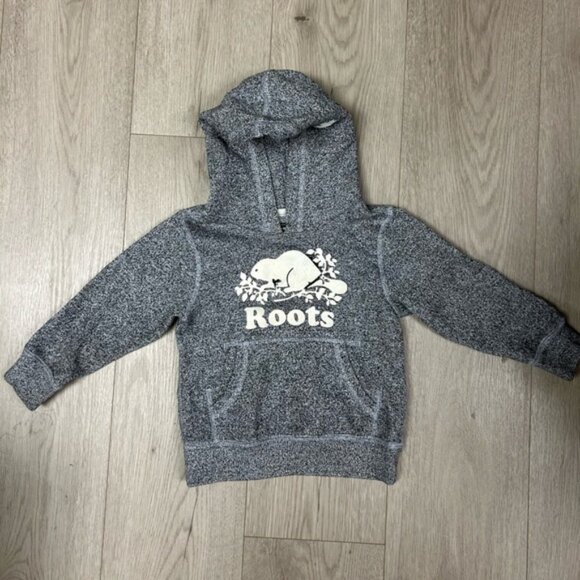 Roots Other - Roots Kids Original Salt & Pepper Pullover Hoodie